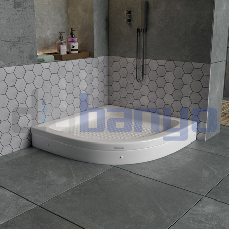 dbbanyo -  H15 Oval Panelli Duş Teknesi