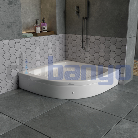 dbbanyo -  H20 Oval Panelli Duş Teknesi