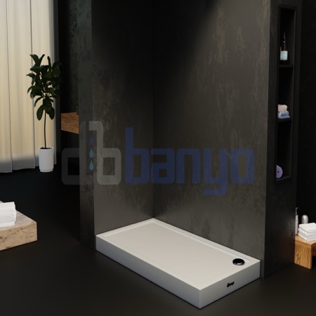 dbbanyo -  Dikdörtgen H11 Monoblok Duş Teknesi