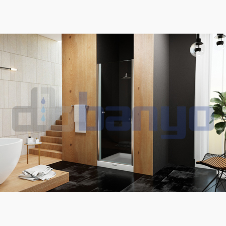 dbbanyo -  Göksu Ön Cephe Girişli Boy Menteşeli 1 Açılır Duşakabin